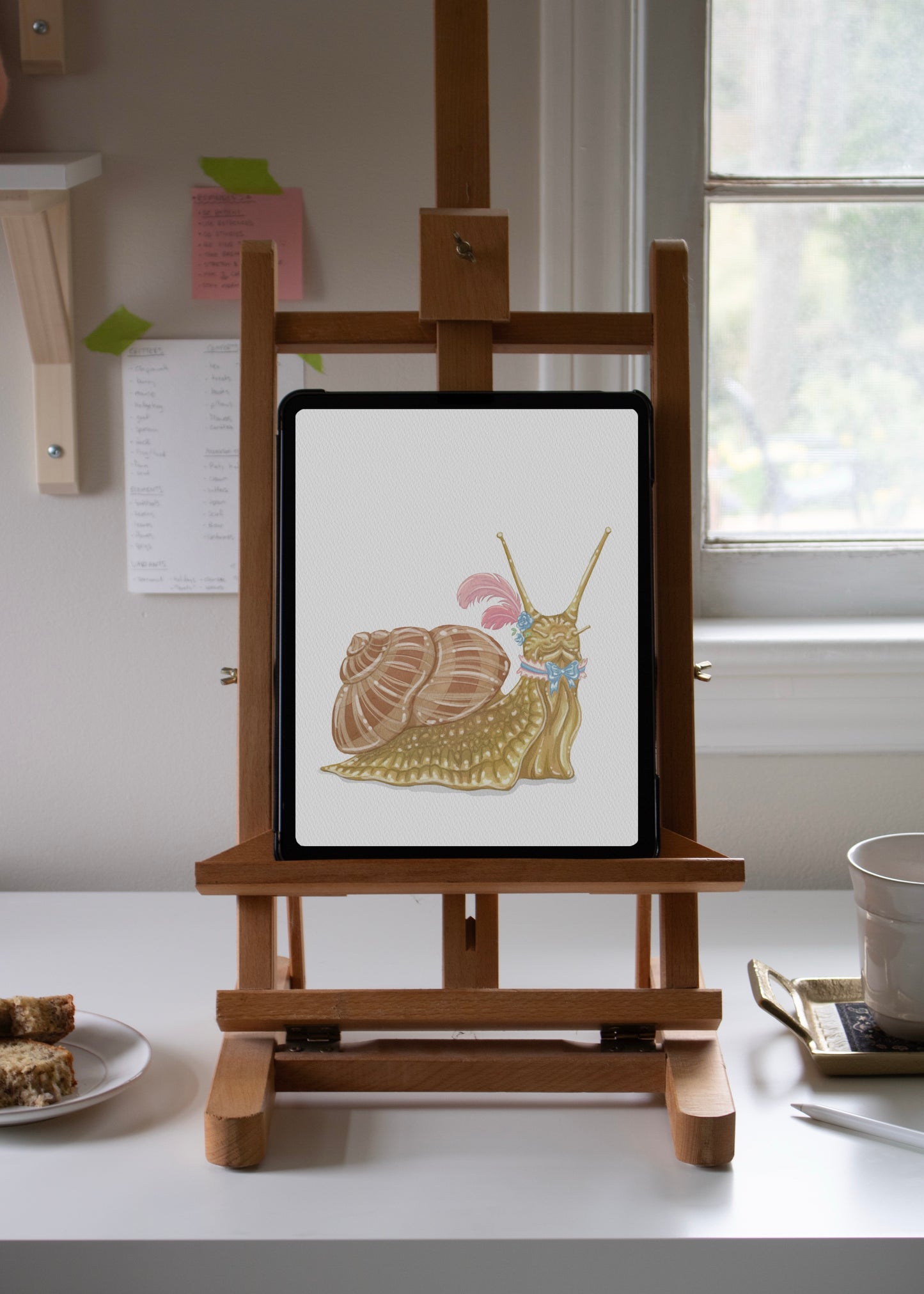 Madame Snail 5x7 Archival Print