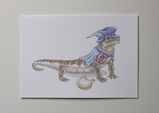 Salamander Bard 5x7 Archival Print