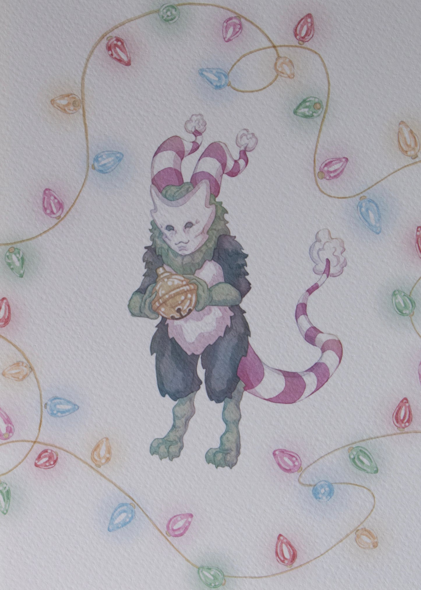 Jingle Bell Thief 5x7 Archival Print