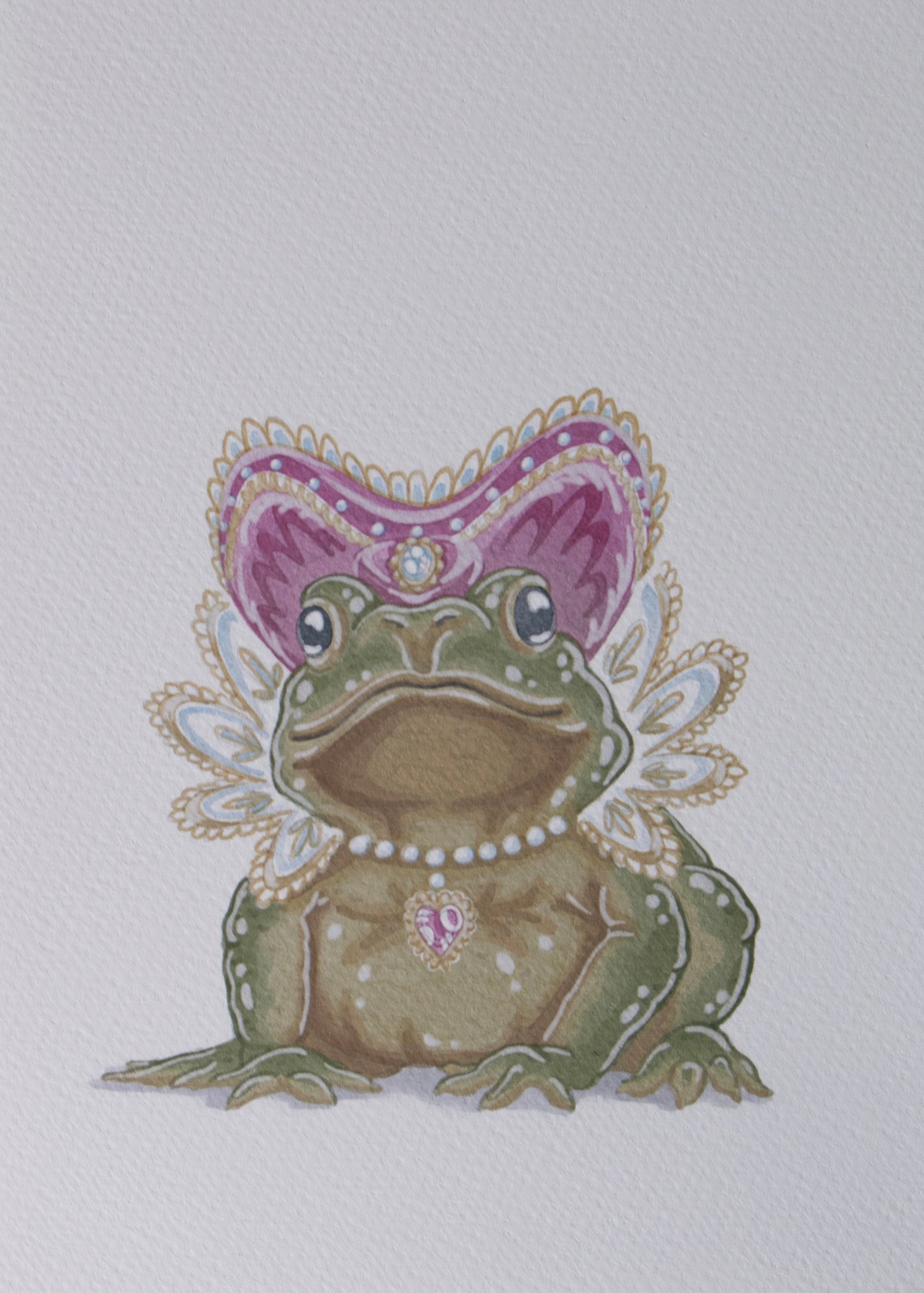 Elizabethan Toad 5x7 Archival Print