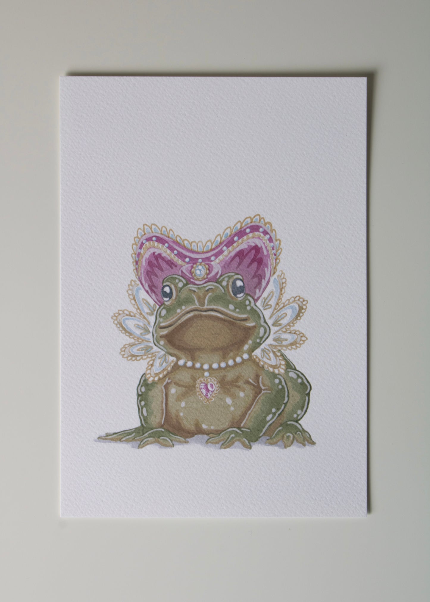 Elizabethan Toad 5x7 Archival Print