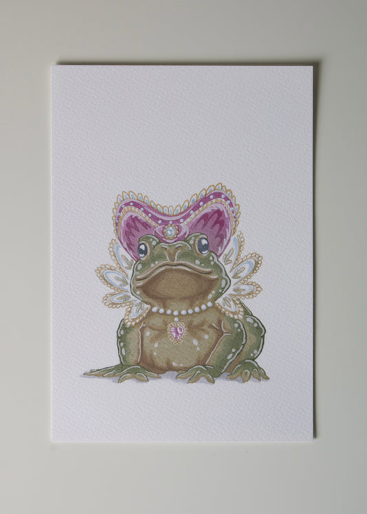 Elizabethan Toad 5x7 Archival Print