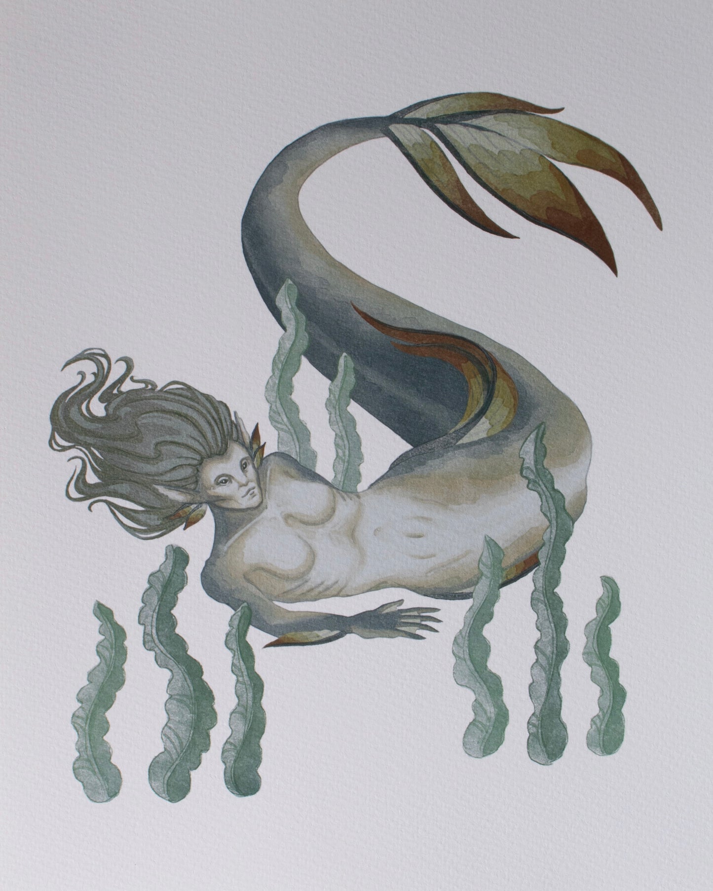 Mermaid 8x10 Archival Print