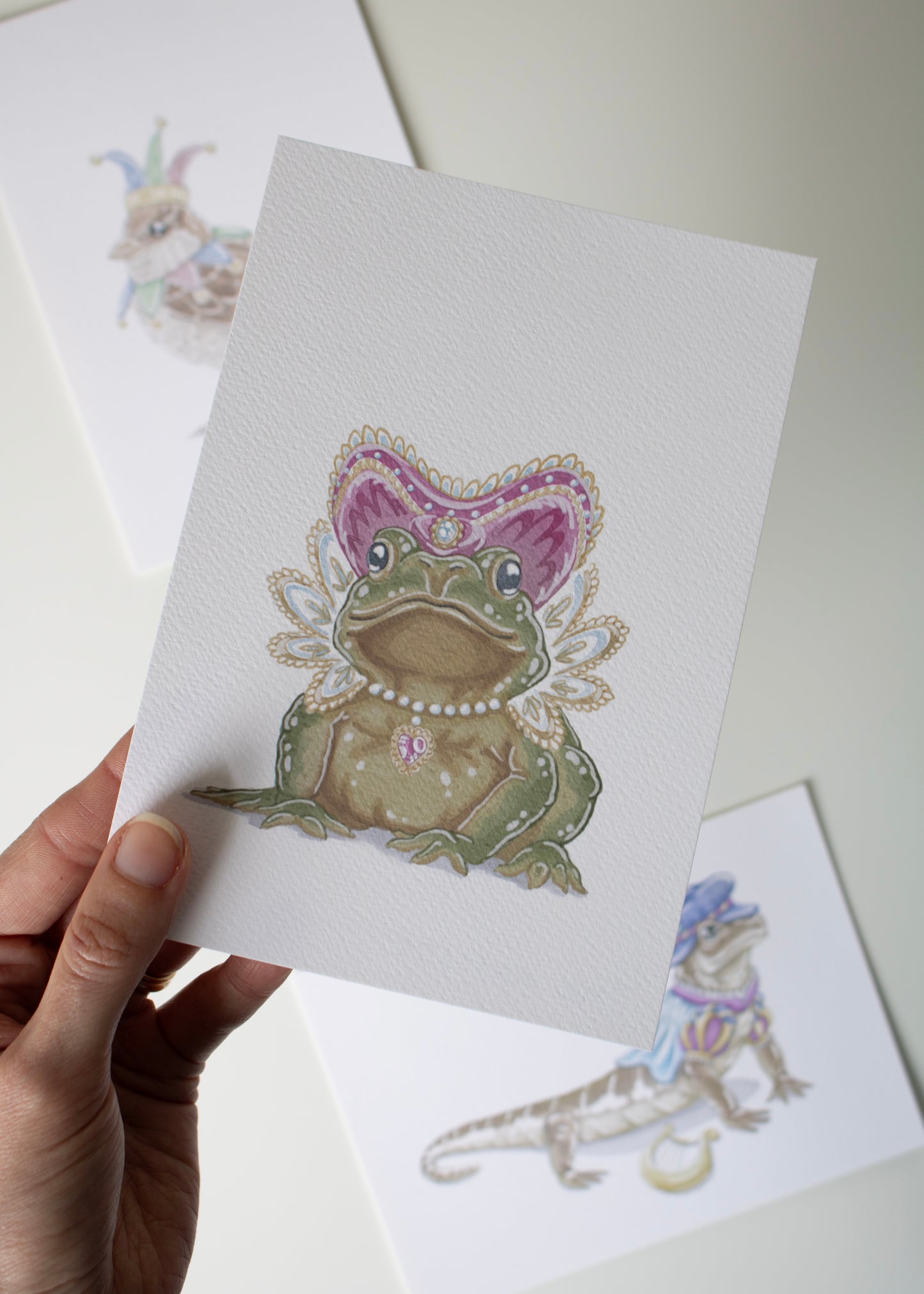 Elizabethan Toad 5x7 Archival Print