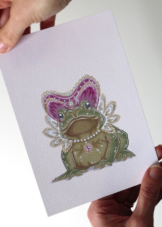 Elizabethan Toad 5x7 Archival Print